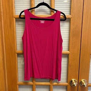EUC Chico's 2 Pink Ultimate Tee Sleeveless Top